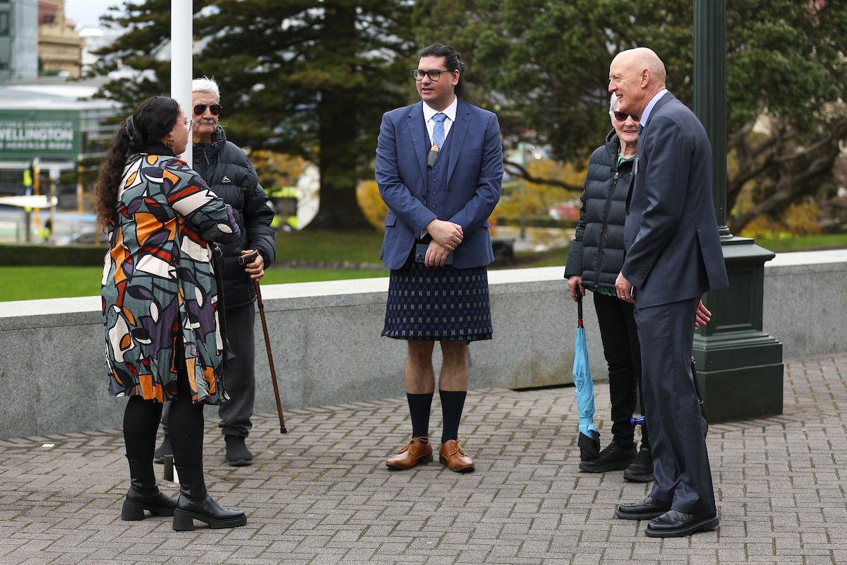 Photograph from the Ngai Tai Deed of Settlement initialling, 17 September 2026